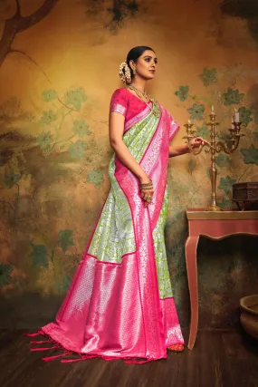 Shakuntala Soft Silk Saree for Women, New Banarasi Collection