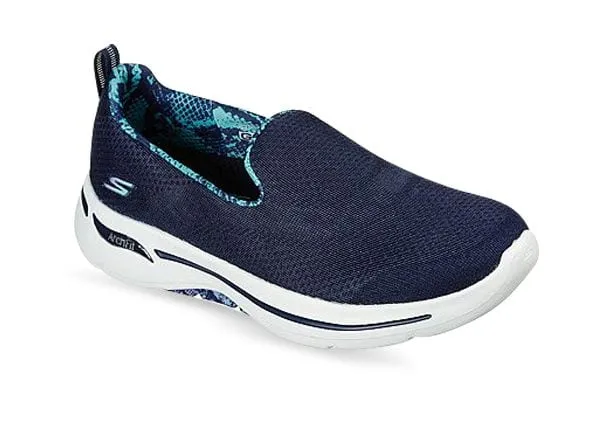 skechers go walk arch ladies shoes