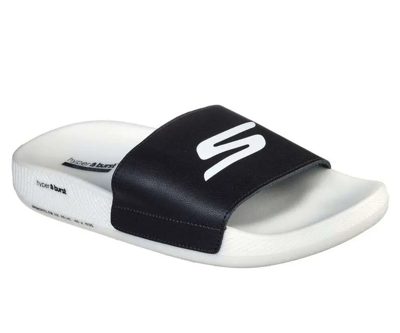 Skechers Men’s Hyper Slide – Black White