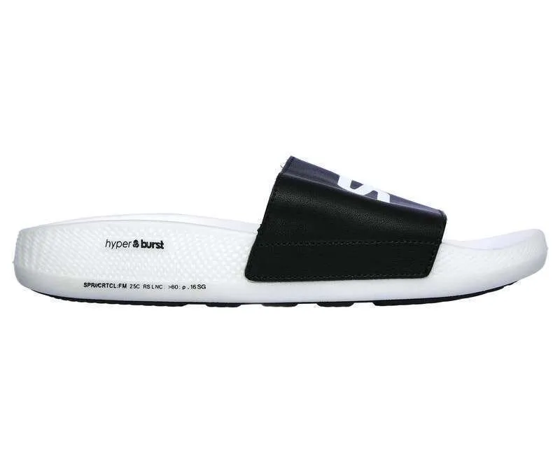 Skechers Men’s Hyper Slide – Black White