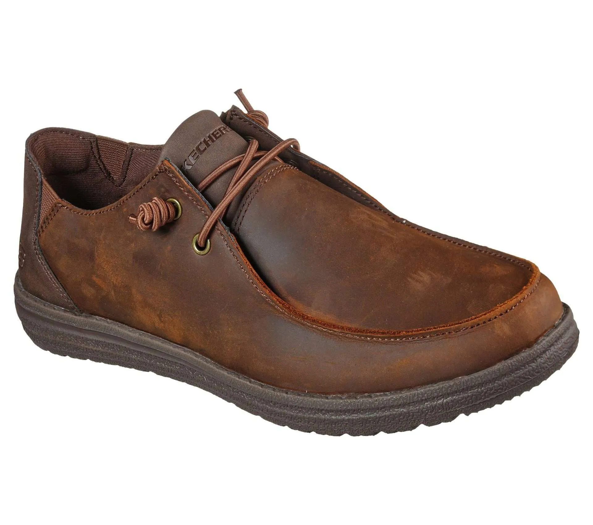 Skechers Men’s Relaxed Fit: Melson – Ramilo Moc Toe Shoe