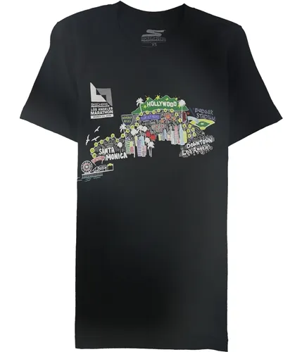 Skechers Mens Los Angeles Marathon 2019 Graphic T-Shirt