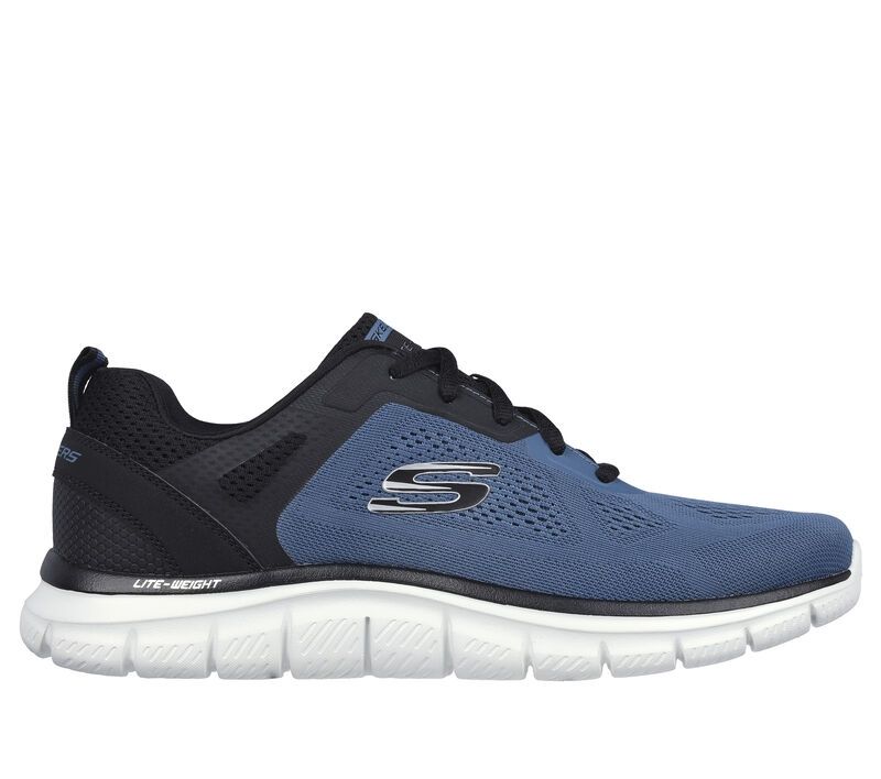 Skechers Men's Track Sneakers - Broader Fit 232698 BLBK