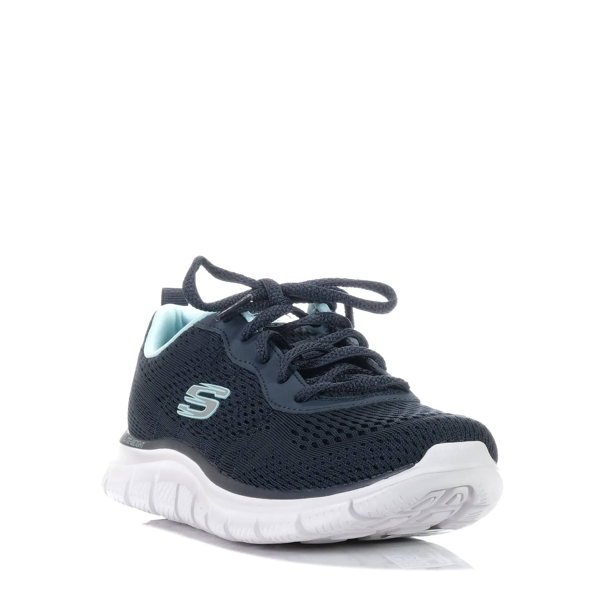 Skechers Track shoes - Navy/Aqua color (style: 150141)