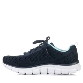 Skechers Track shoes - Navy/Aqua color (style: 150141)