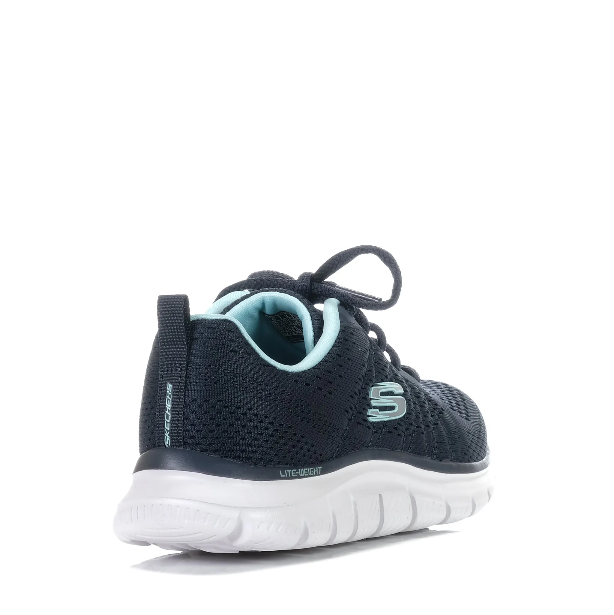 Skechers Track shoes - Navy/Aqua color (style: 150141)