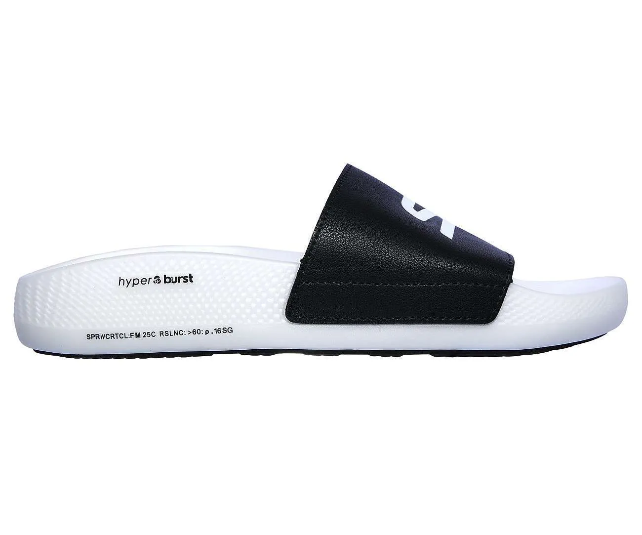 Skechers Women’s Hyper Slide – Black White