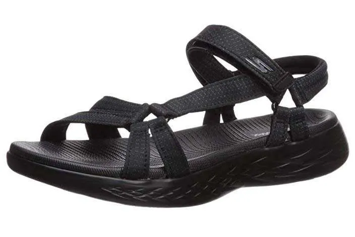 Skechers Women’s On-The-go 600-Brilliancy Sport Sandal #15316 Black