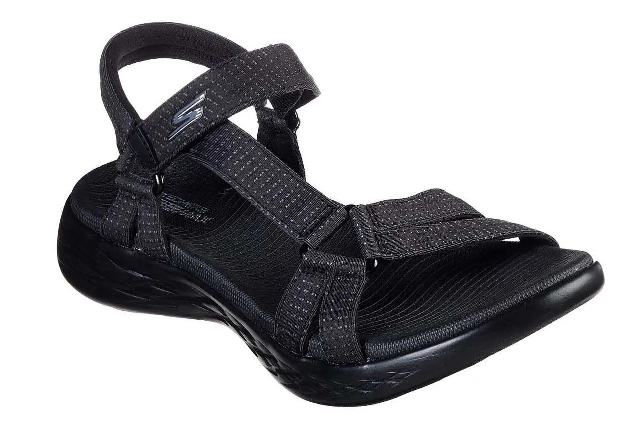 Skechers Women’s On-The-go 600-Brilliancy Sport Sandal #15316 Black