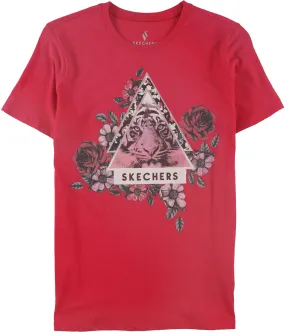 Skechers Womens Tiger Floral Graphic T-Shirt