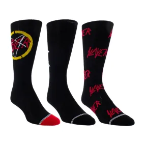 Slayer 3-pack Crew Socks - Buy Now!