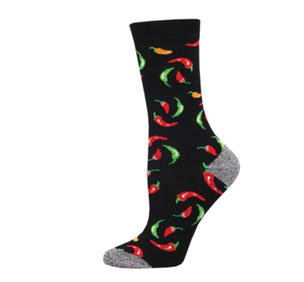 Socksmith bamboo graphic crew, women's sizing (20+ patterns)