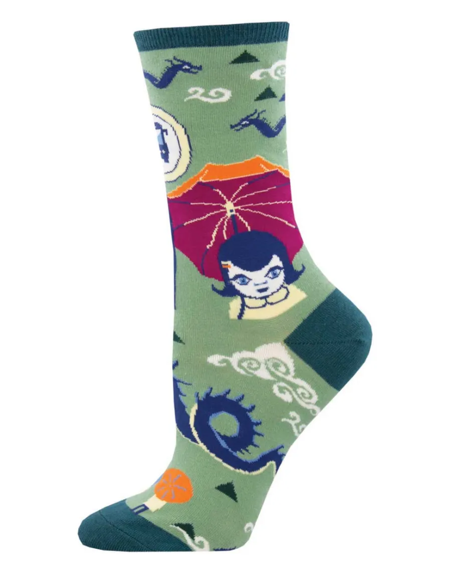 Socksmith graphic cotton crew, women's sizing (60+ images)