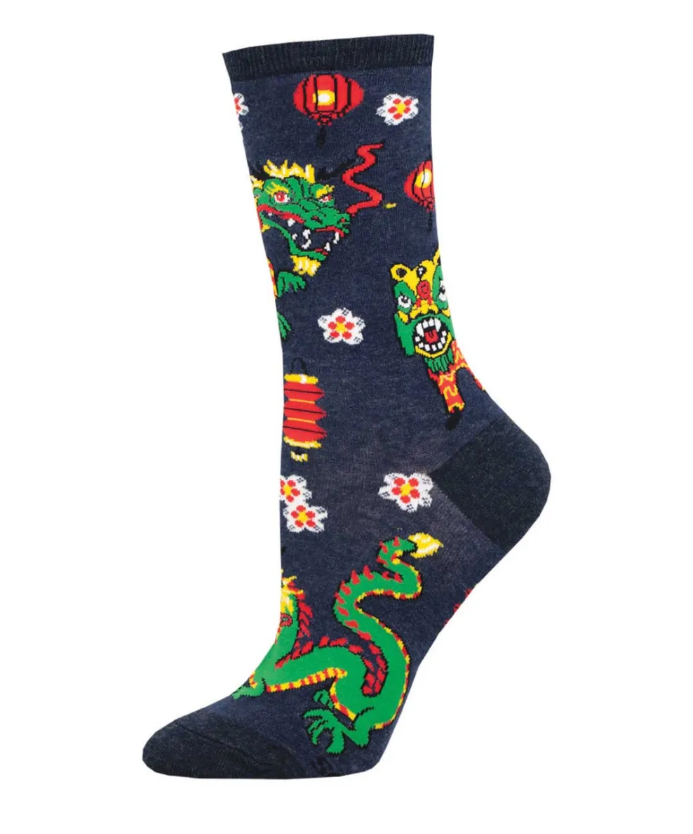 Socksmith graphic cotton crew, women's sizing (60+ images)