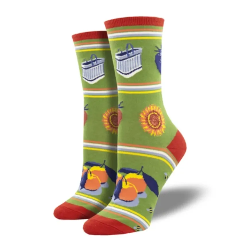 Socksmith graphic cotton crew, women's sizing (60+ images)