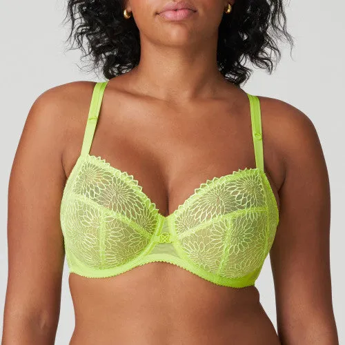 Sophora Full Cup Bra (Lime Crush) C-H Cup