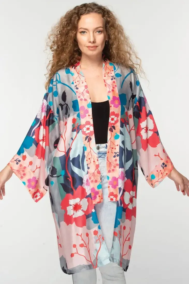 Stylish Cupro Kimono - Malini