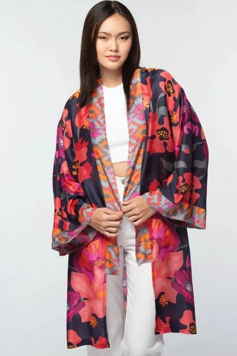 Stylish Cupro Kimono - Malini