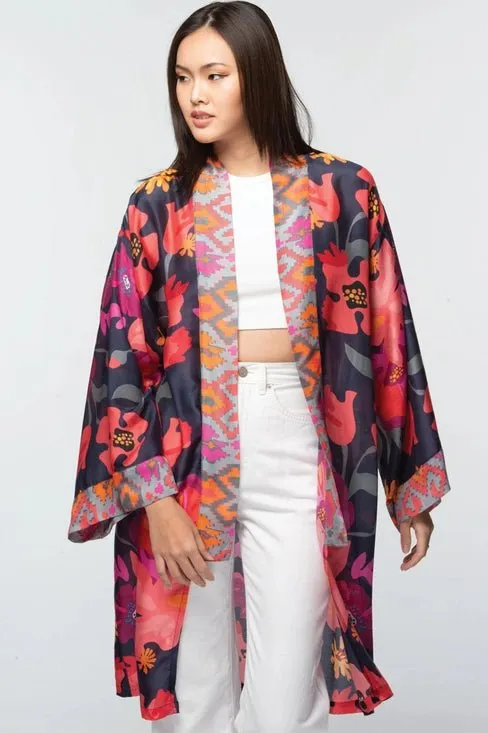 Stylish Cupro Kimono - Malini