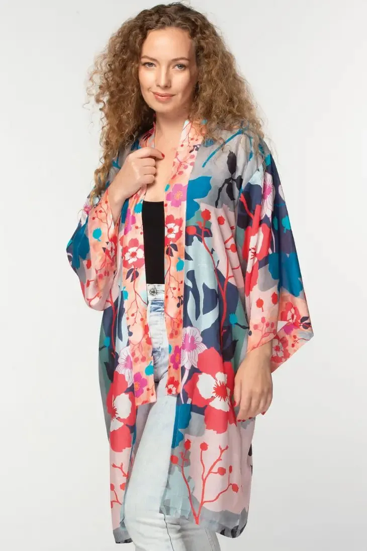 Stylish Cupro Kimono - Malini