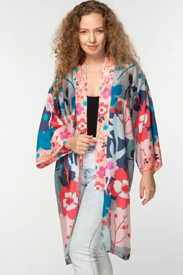 Stylish Cupro Kimono - Malini