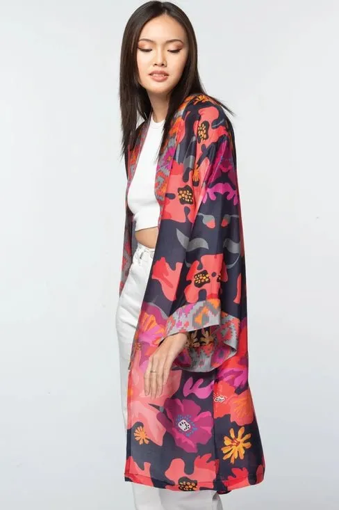 Stylish Cupro Kimono - Malini