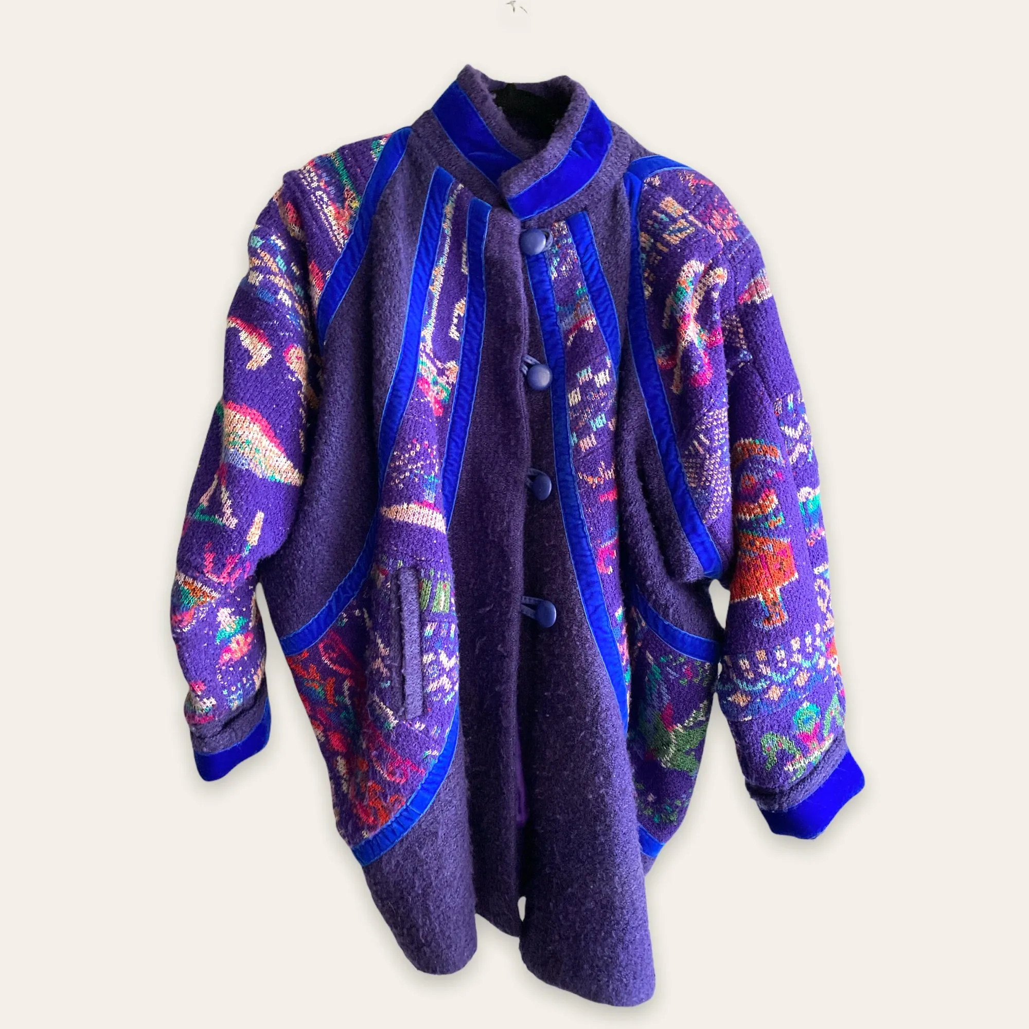 Stylish Periwinkle Winter Coat for Women