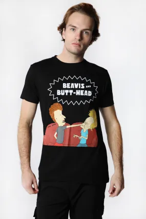 T-Shirt Imprimé Beavis And Butt-Head Homme