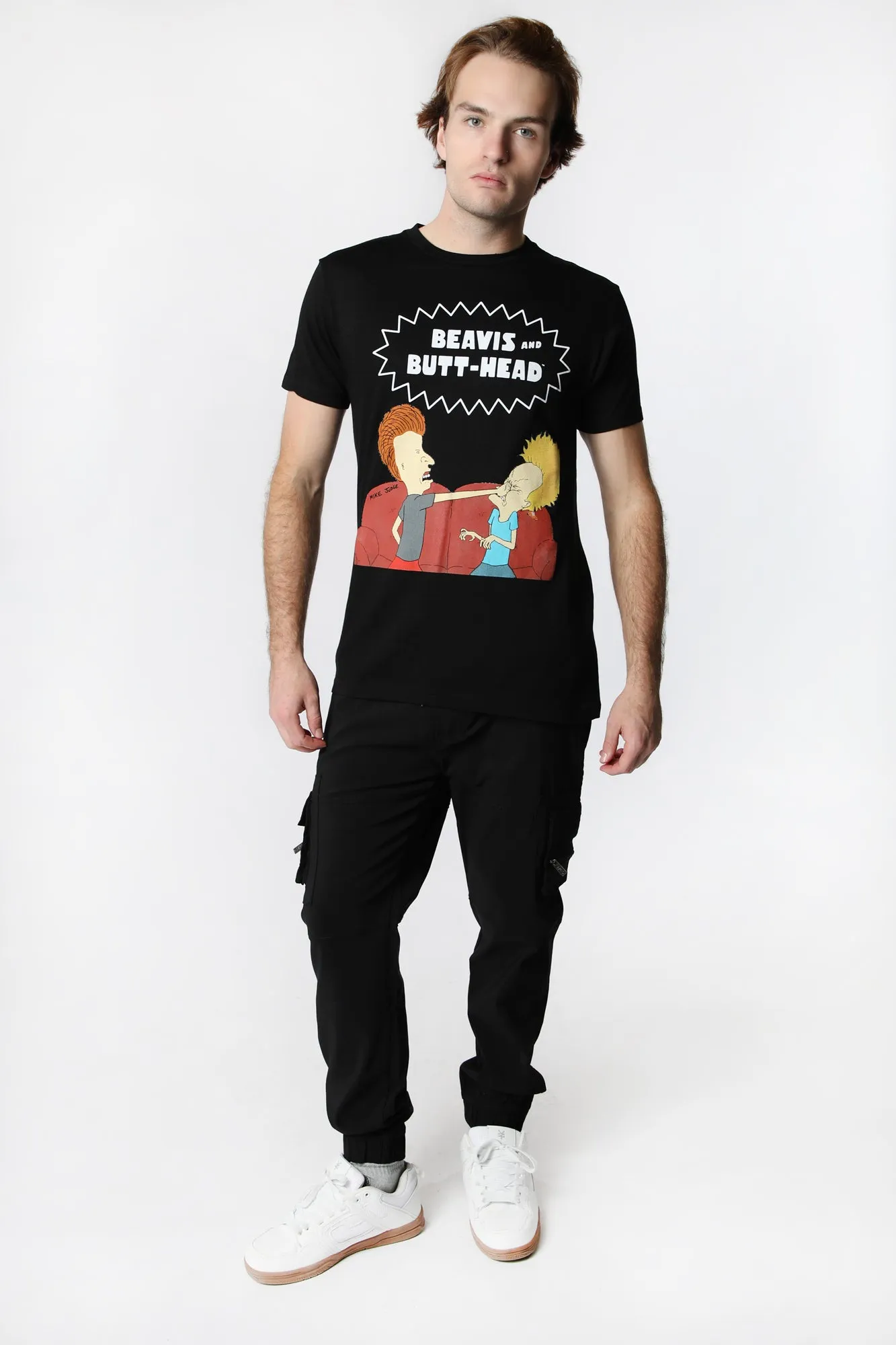 T-Shirt Imprimé Beavis And Butt-Head Homme