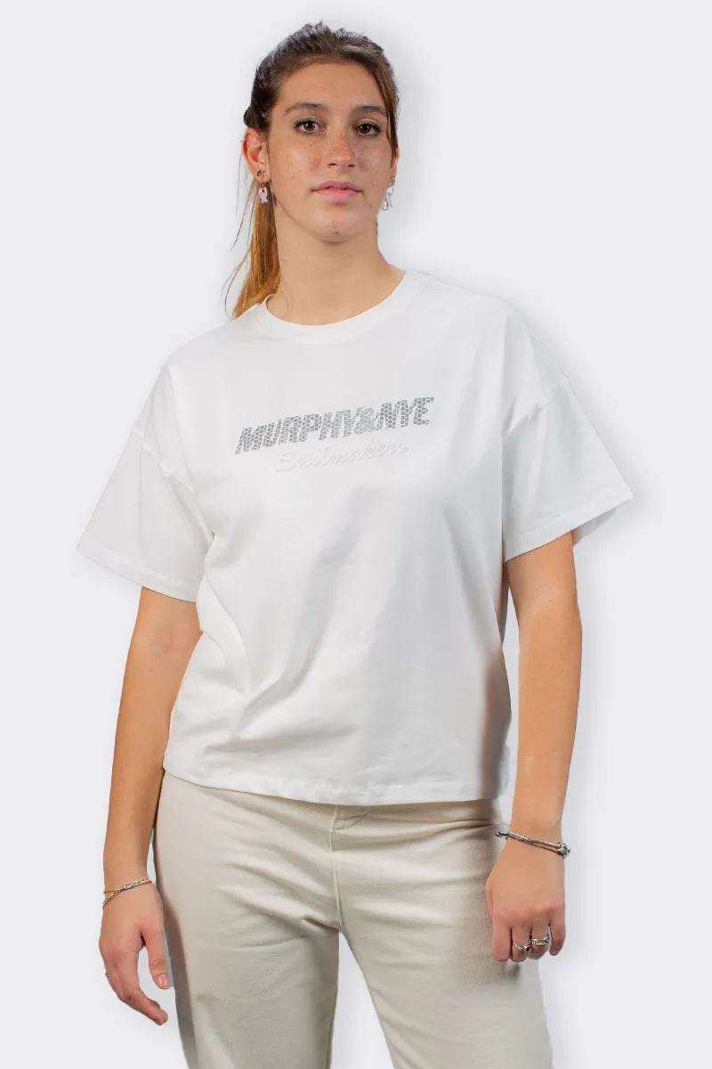 T-SHIRT SHORT SLEEVE in OFF WHITE