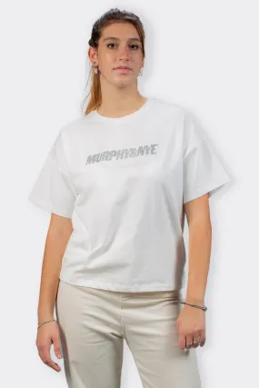 T-SHIRT SHORT SLEEVE in OFF WHITE