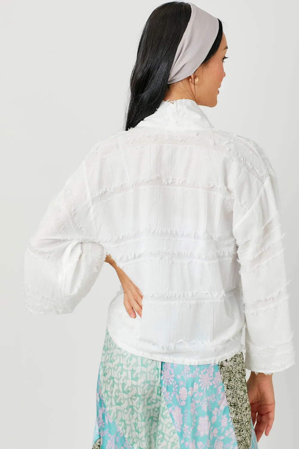 Textured Gauze Kimono