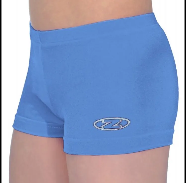 THE ZONE Velour Gymnastic Shorts Z2000