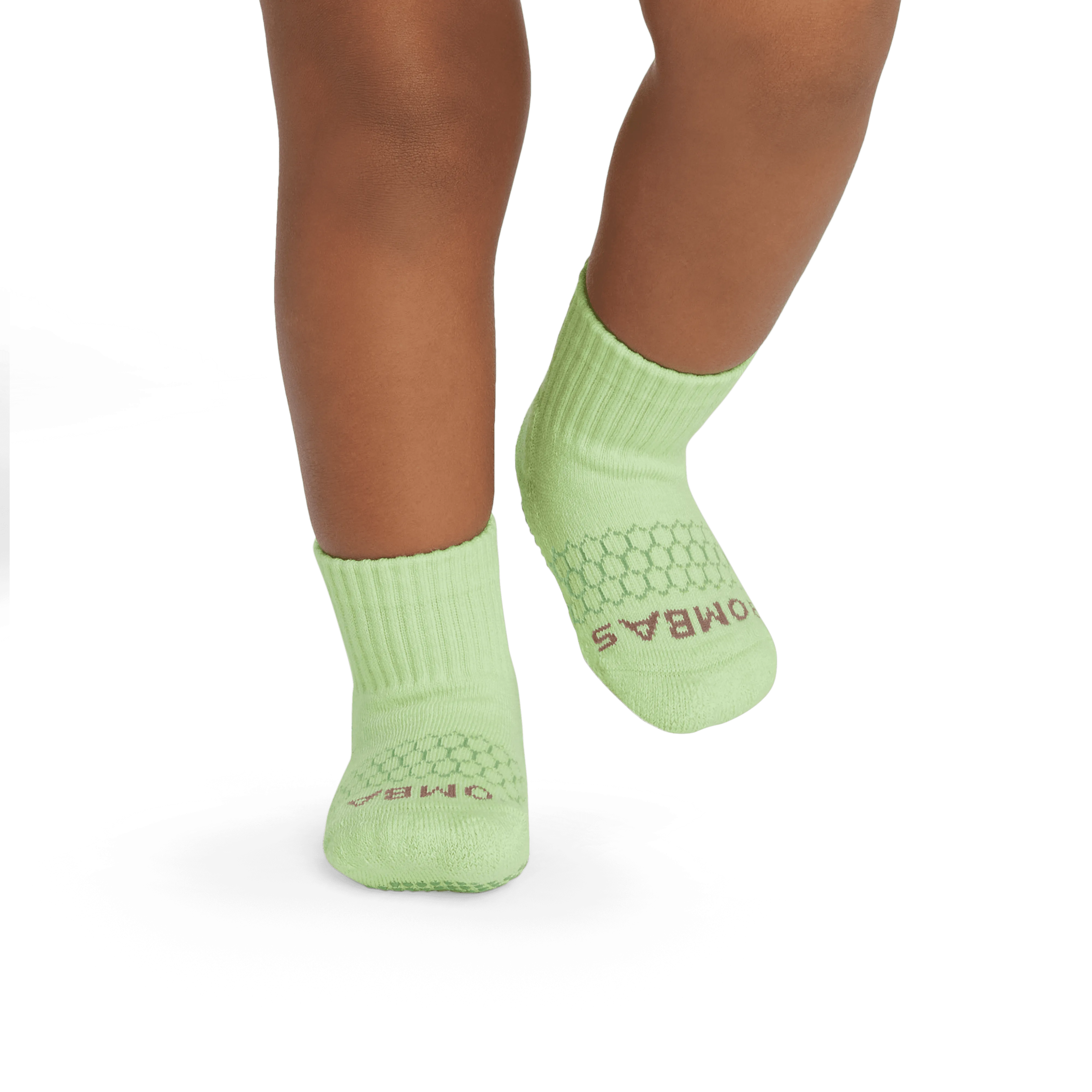 Toddler Non-Slip Calf Socks 4-Pack