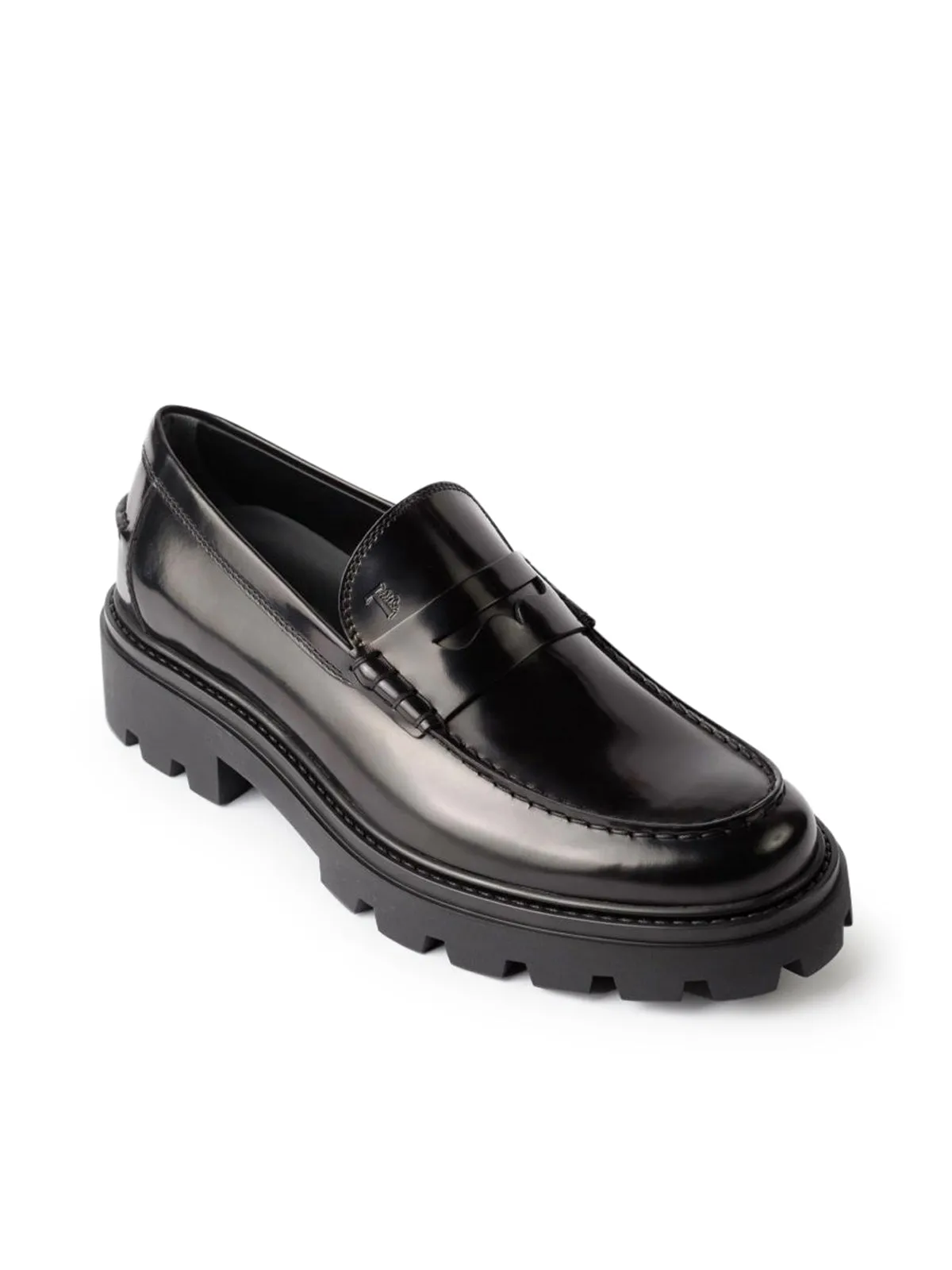 Tod's Chunky Sole High-shine Loafer