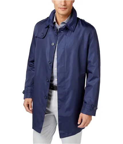 Tommy Hilfiger Mens Fletch Solid Raincoat