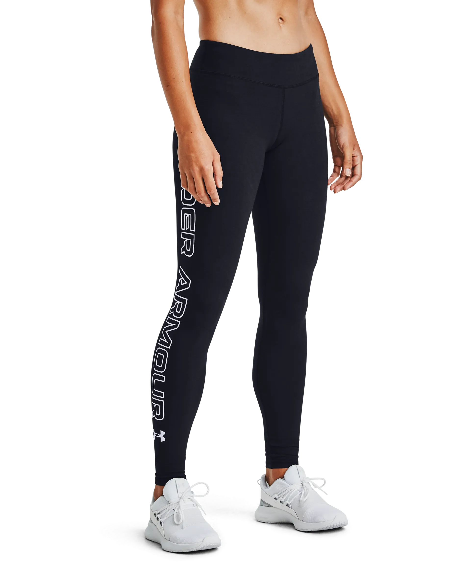 UA Wordmark Legging L- Black