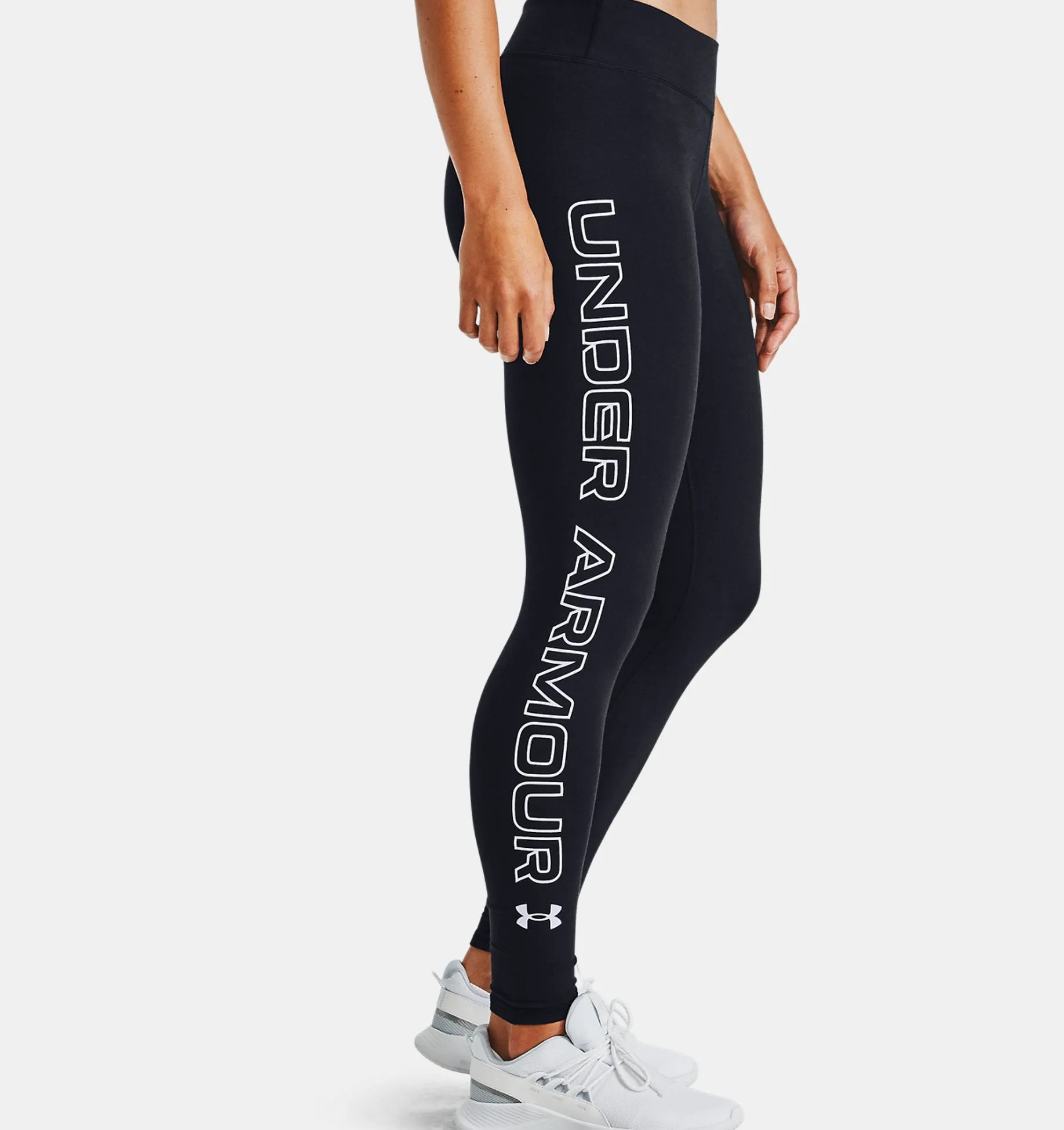 UA Wordmark Legging L- Black