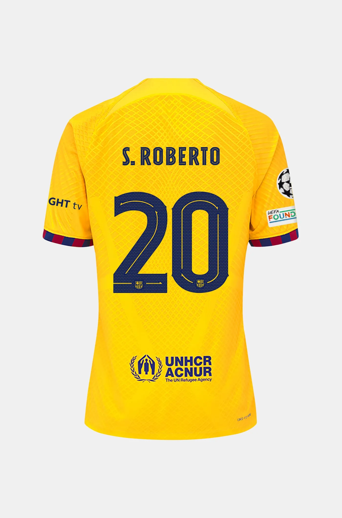 UCL FC Barcelona fourth shirt 23/24 - S. ROBERTO