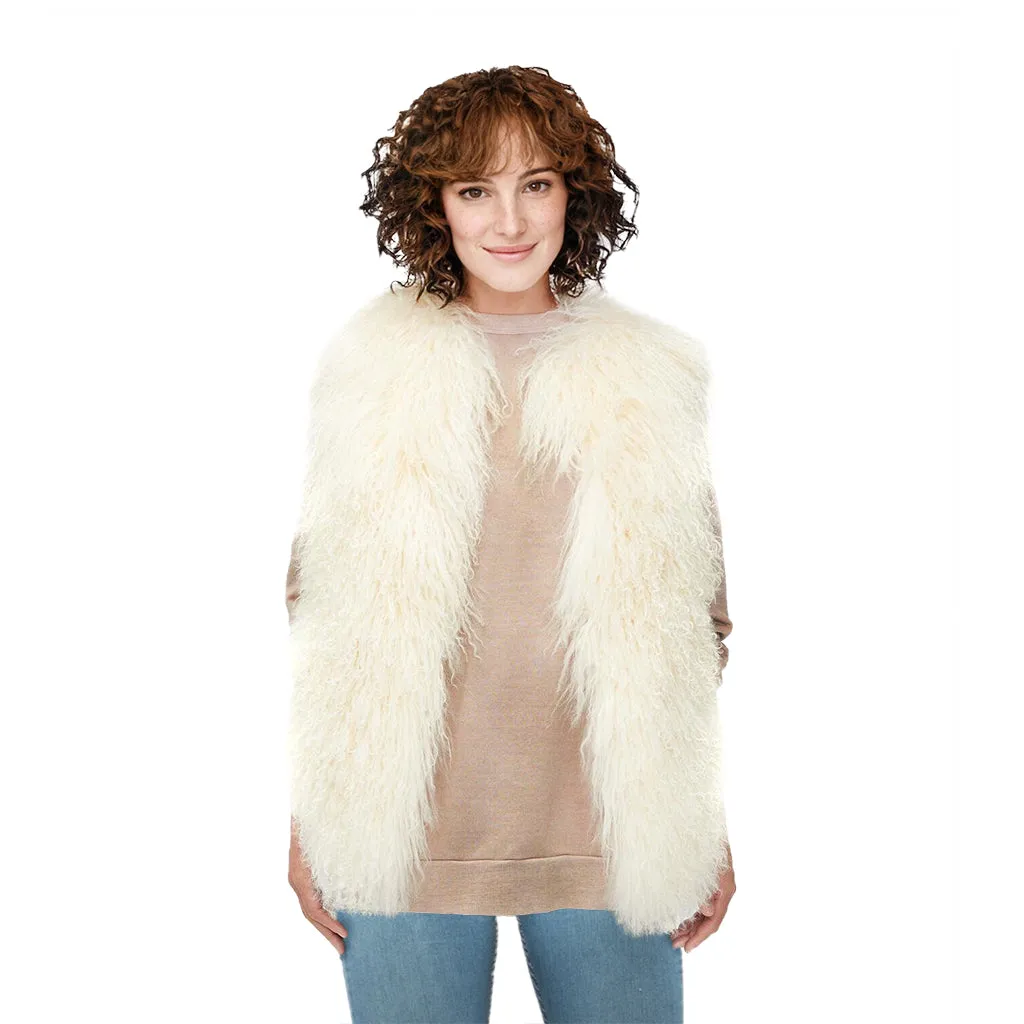 UGG Abbey Mongolian Cream Vest for Women