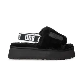 UGG Disco Slide Black Shoes Women's