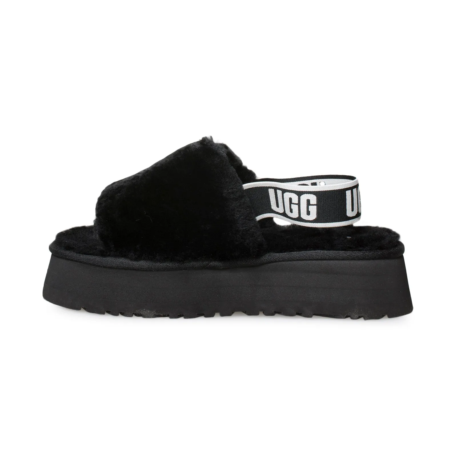 UGG Disco Slide Black Shoes Women's