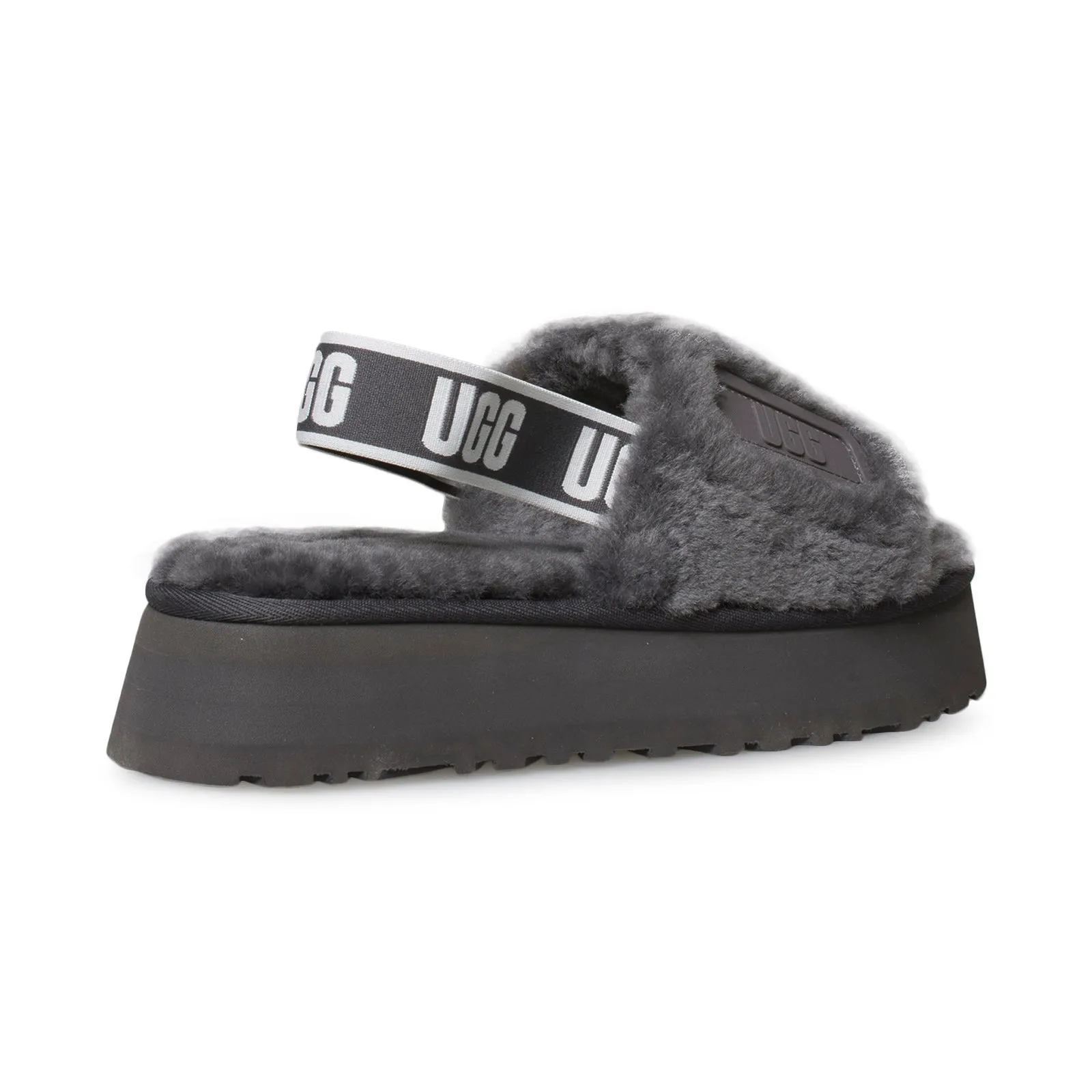 UGG Disco Slide Dark Grey Shoes for Women