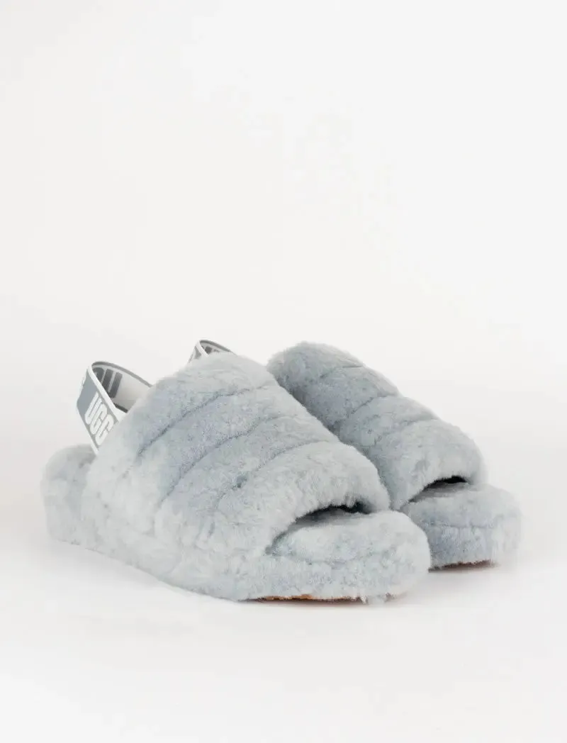 UGG Fluff Yeah Slide Women's Ash Fog