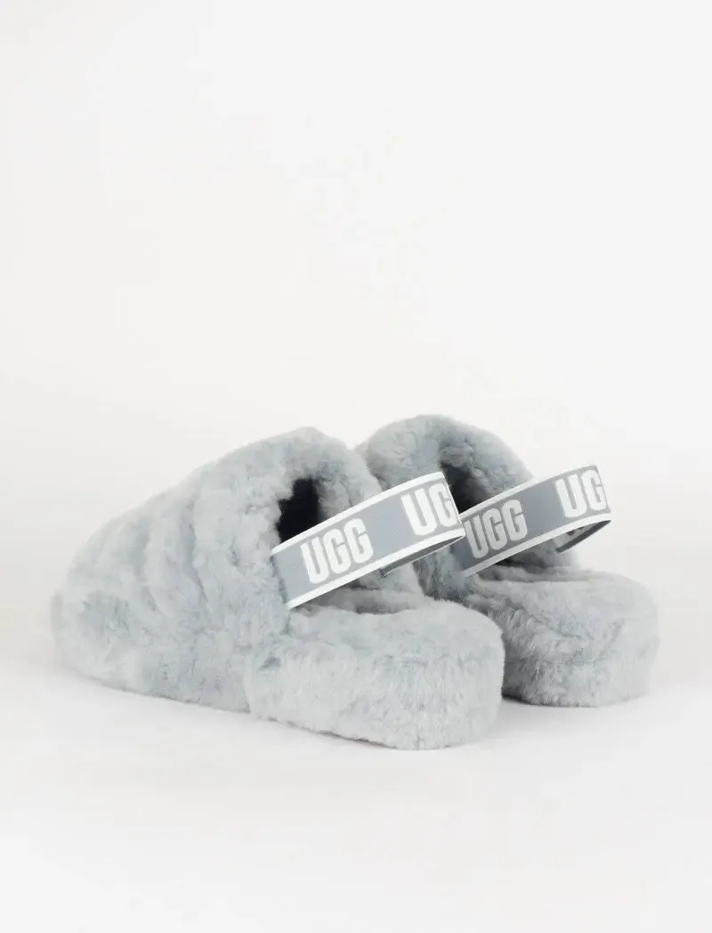 UGG Fluff Yeah Slide Women's Ash Fog