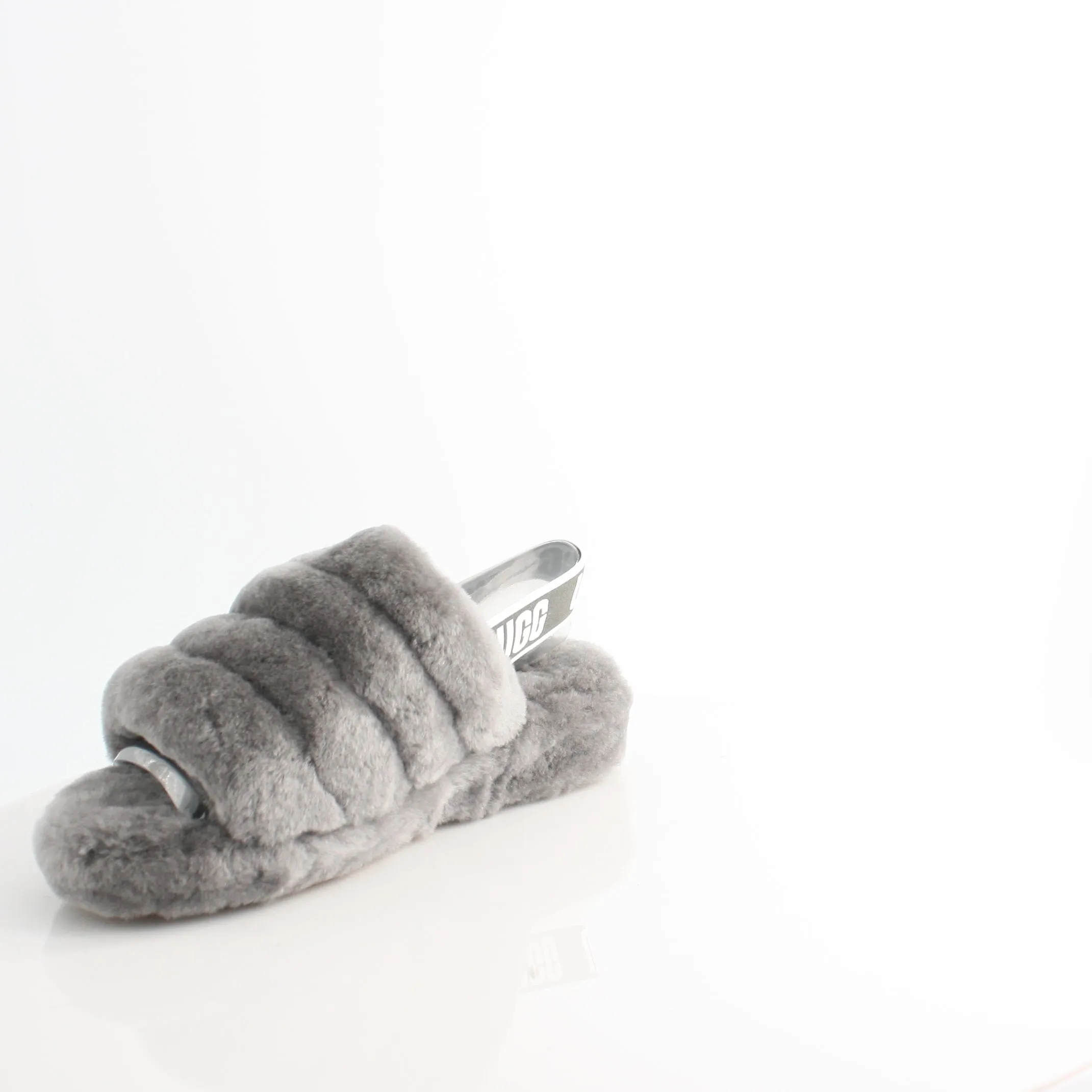 UGG fluffy slide