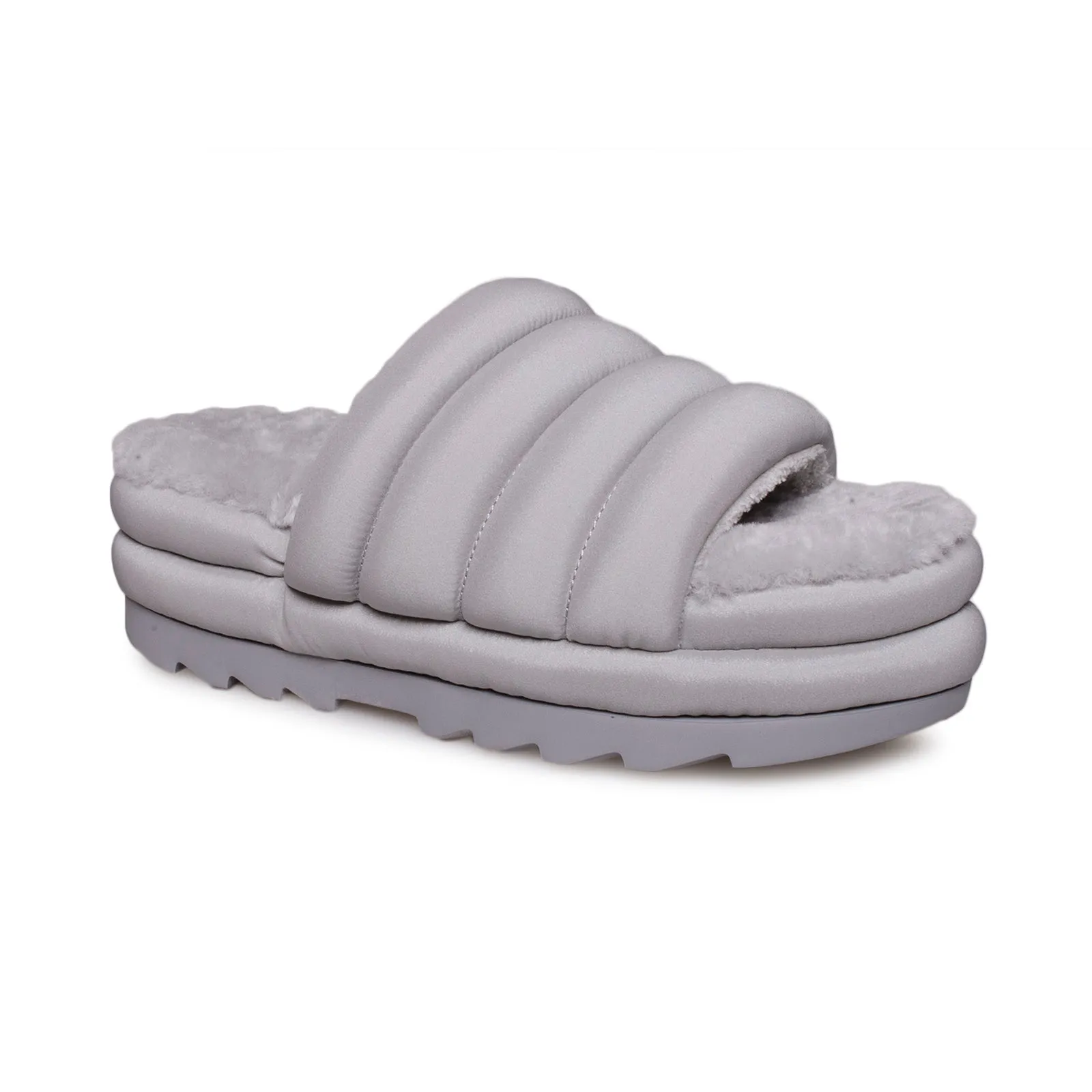 UGG Maxi Slide Slippers - Women's, Cobble Grey