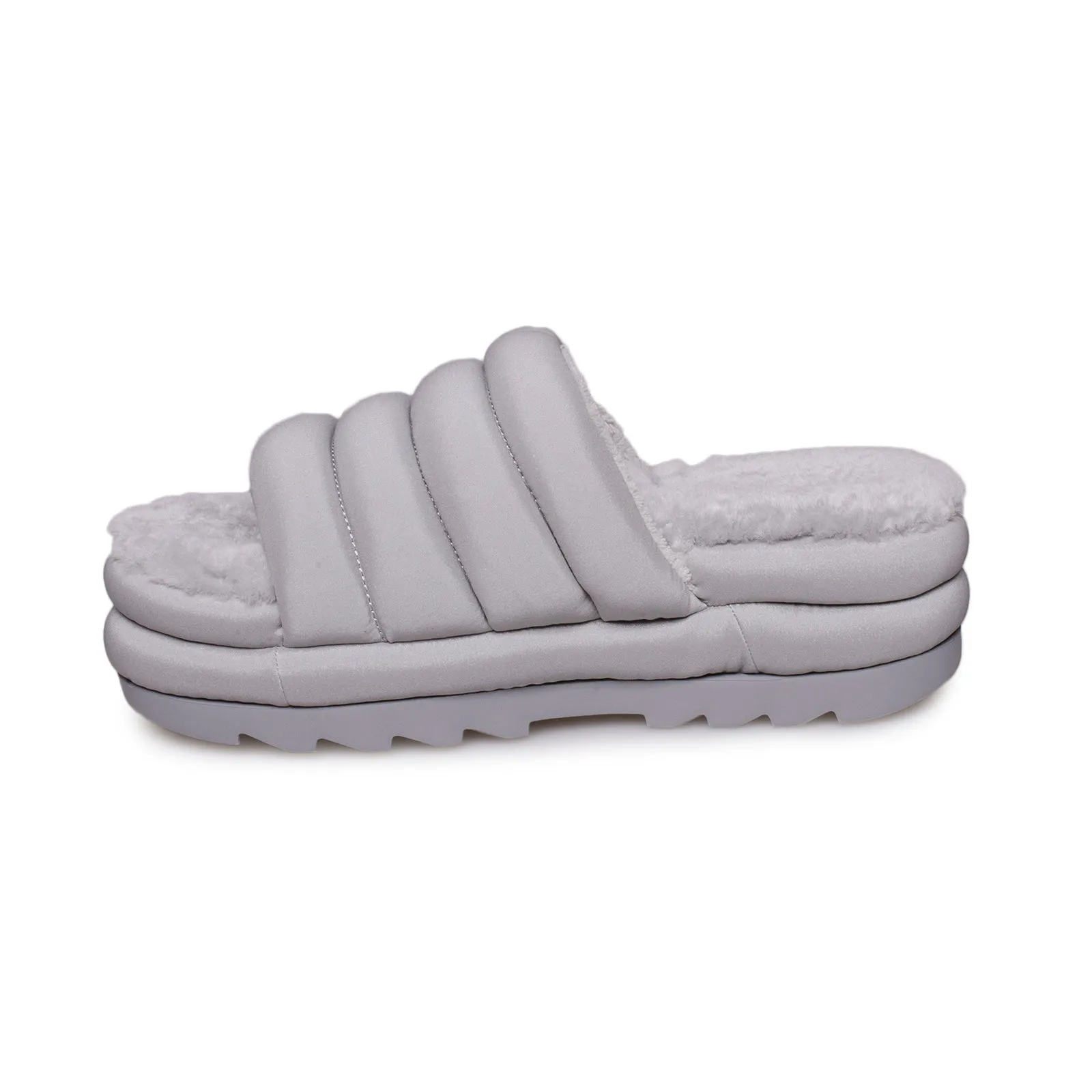 UGG Maxi Slide Slippers - Women's, Cobble Grey