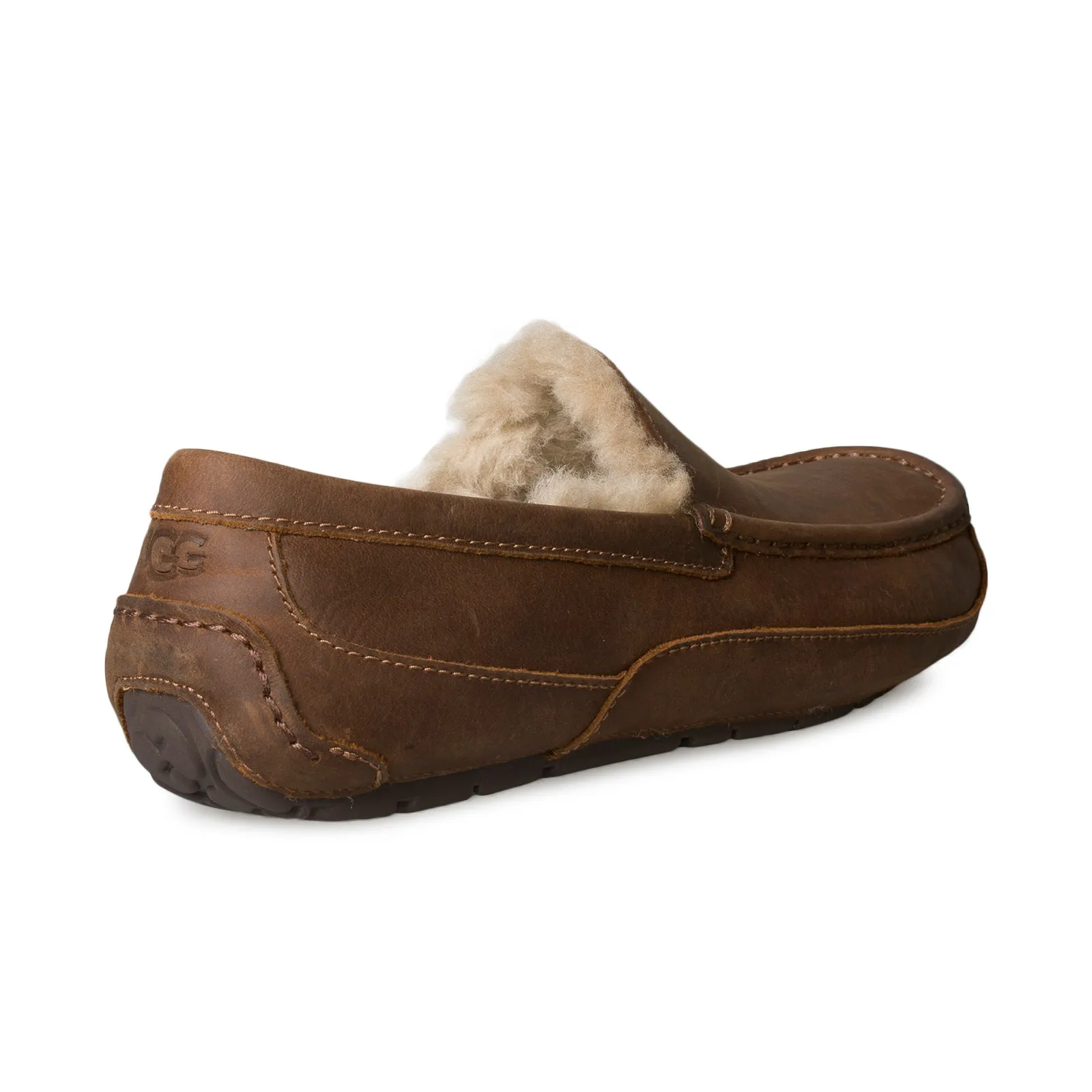 UGG Men's Cognac Ascot Slippers