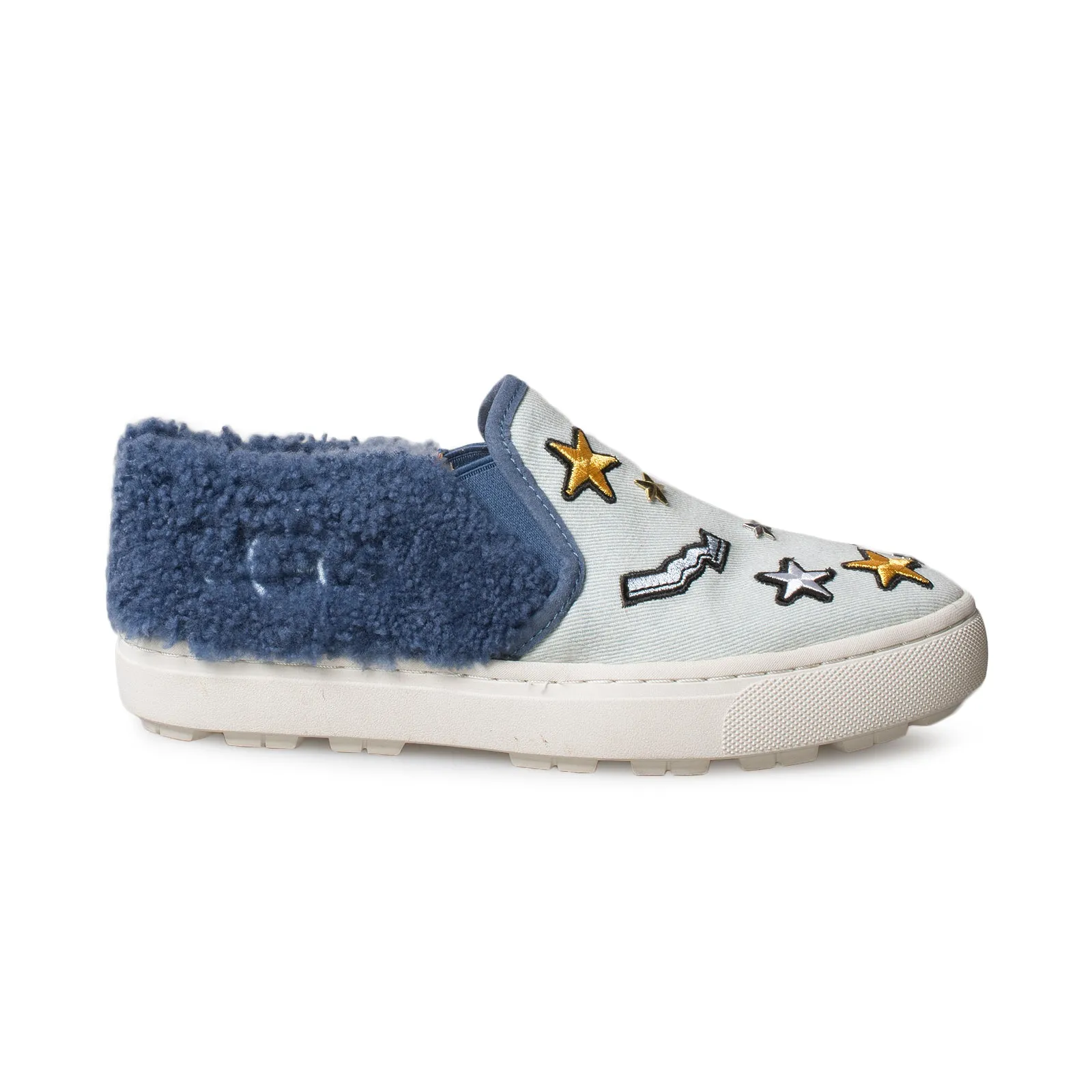 UGG Slip On Shoes - Women's, Patch It Bleach Denim